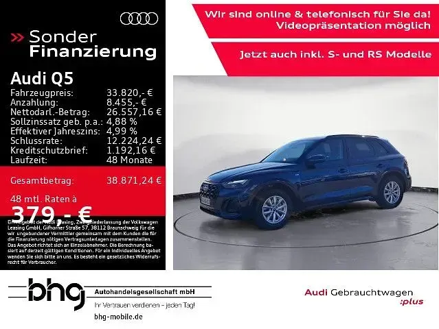 Gebraucht Audi Q5 S-Line 204 PS (150 kW) 2023 SUV