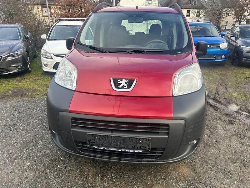 Gebraucht Peugeot Bipper Basis 73 PS (53 kW) 2010 Rot Van / Kleinbus