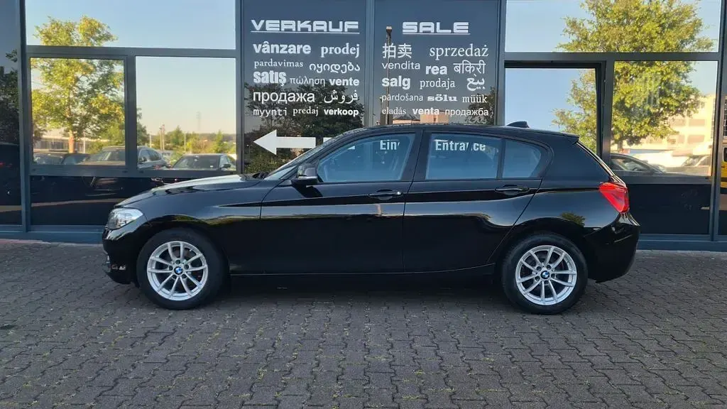 Gebraucht BMW 116 Advantage 109 PS (80 kW) 2016 Schwarz Kleinwagen