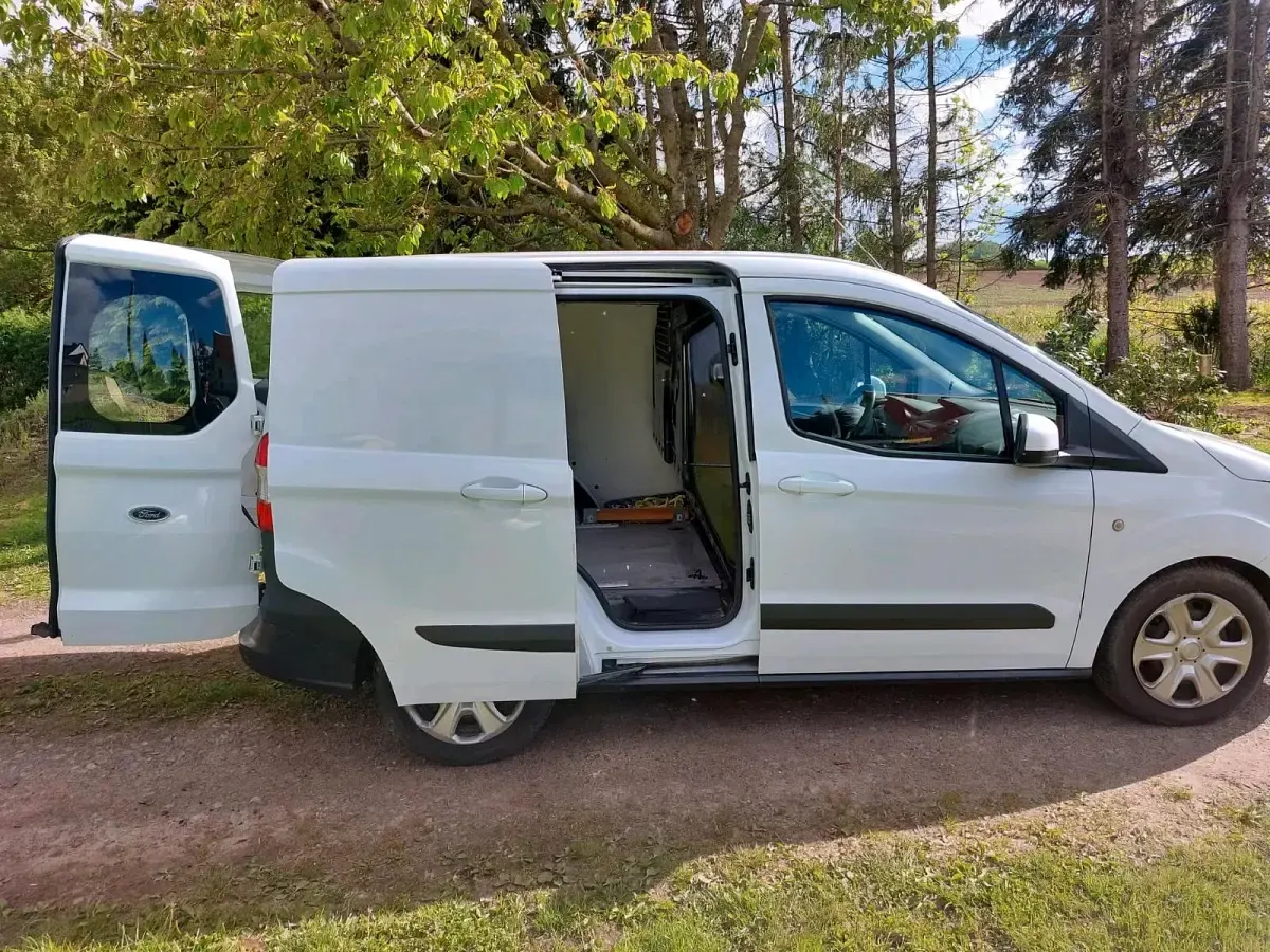 Gebraucht Ford Transit 95 PS (69 kW) 2015 Weiß Van