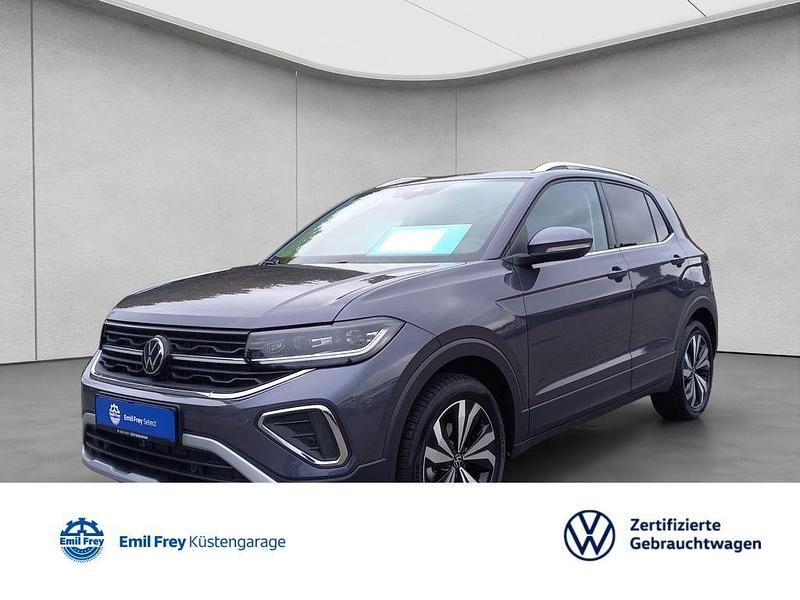 Grau Gebraucht 2024 VW T-Cross IQ Drive SUV | 23.480 € (Fairer Preis) - Bild 1/4