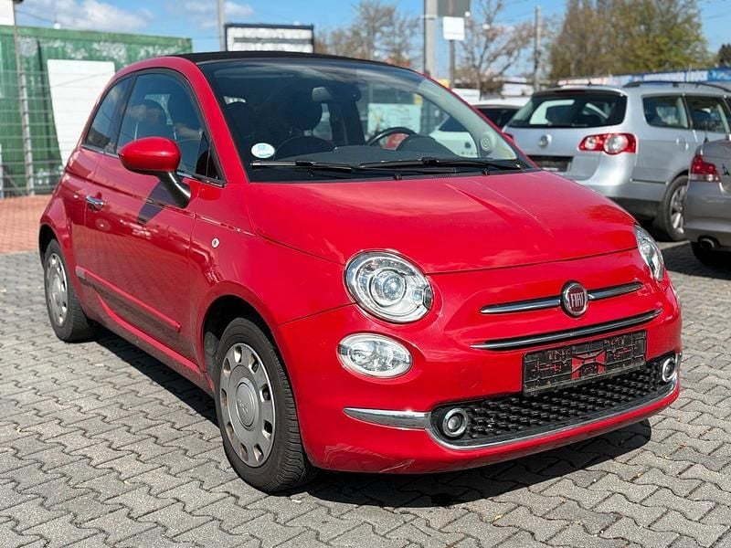 Gebraucht Fiat 500 85 PS (62 kW) 2015 Rot Cabrio