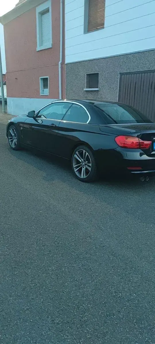 Gebraucht BMW 420 Cabriolet Advantage 190 PS (139 kW) 2016 Schwarz Cabrio