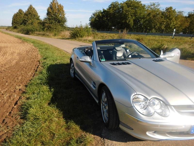 Gebraucht Mercedes SL350 245 PS (180 kW) 2003 Silber Cabrio