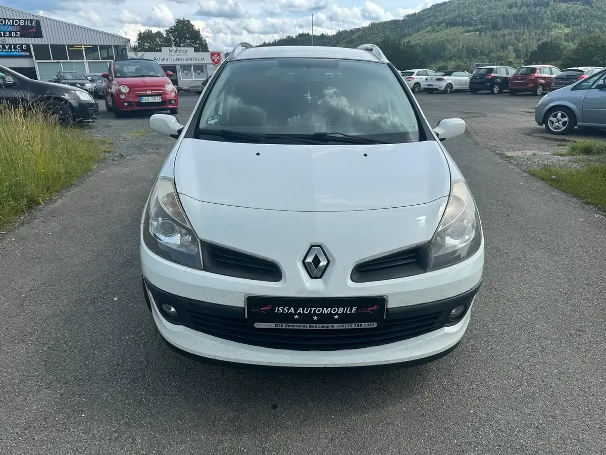 Gebraucht Renault Clio 101 PS (74 kW) 2008 Weiß Kombi