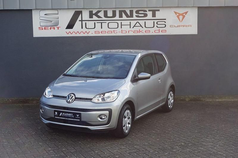 Silber Gebraucht 2022 VW up! move up! Kleinwagen | 12.990 € (Fairer Preis) - Bild 1/4