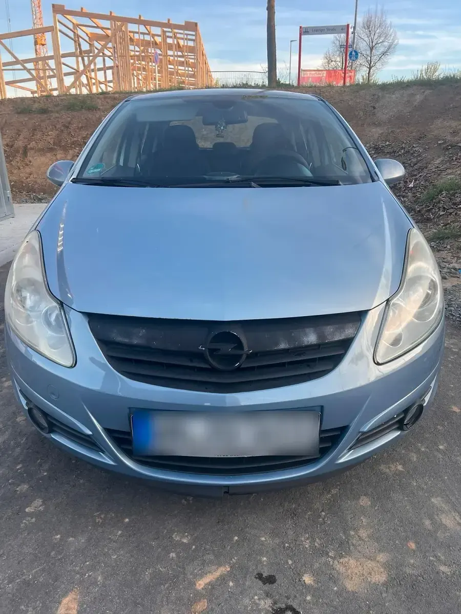 Gebraucht Opel Corsa 65 PS (47 kW) 2007 Blau Kleinwagen