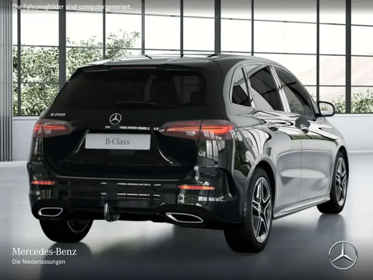 Gebraucht Mercedes B200 Progressive 163 PS (119 kW) 2025 Schwarz Van / Kleinbus