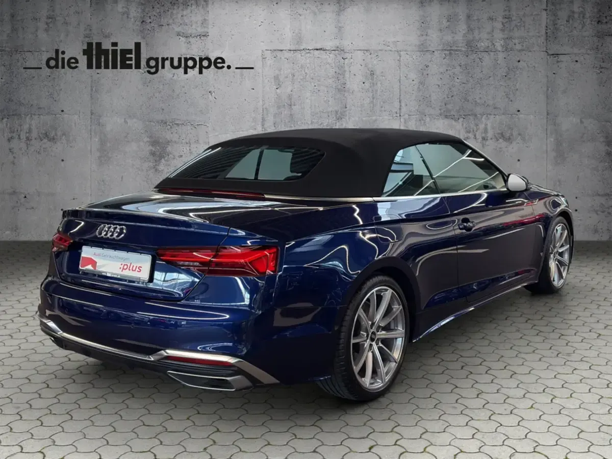 Gebraucht Audi A5 Cabriolet S-Line 204 PS (150 kW) 2024 Blau Cabrio
