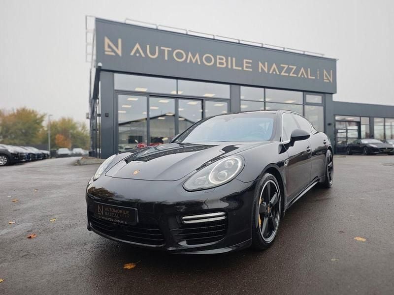Braun Gebraucht 2015 Porsche Panamera Turbo S Limousine | 59.999 € (Fairer Preis) - Bild 1/4