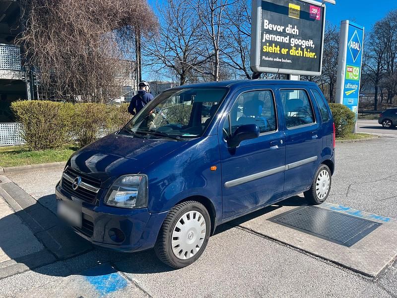 Gebraucht Opel Agila 80 PS (58 kW) 2005 Blau Van / Kleinbus