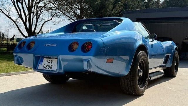Gebraucht Corvette C3 204 PS (150 kW) 1977 Blau Cabrio