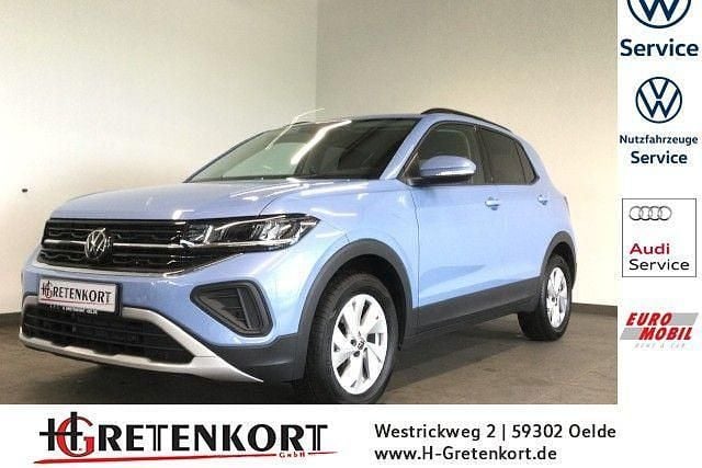 Clear blue (blau) Gebraucht 2024 VW T-Cross Life SUV | 26.590 € (Etwas zu teuer) - Bild 1/4
