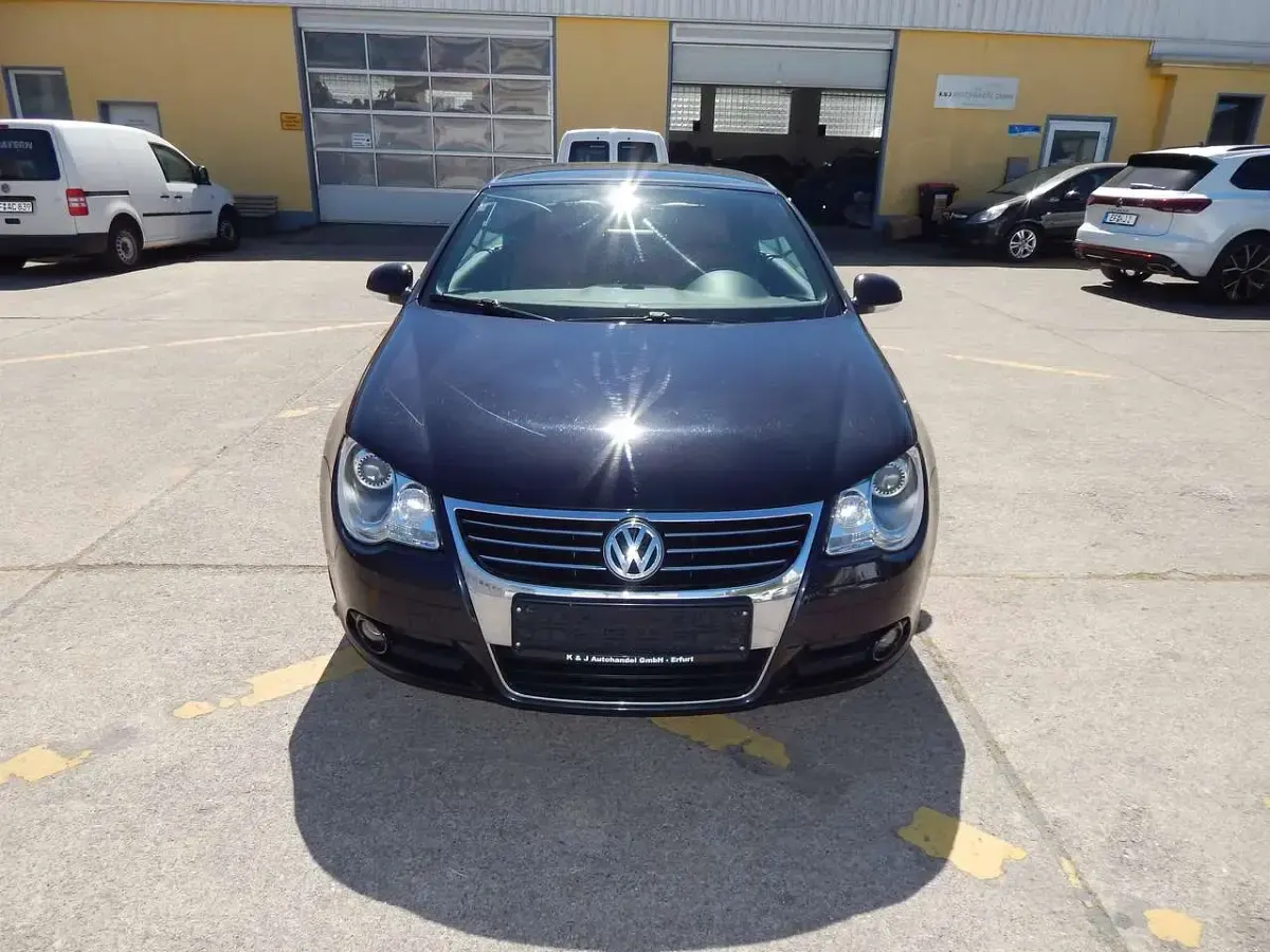 Brugt VW Eos Edition 140 HK (102 kW) 2008 Sort Cabriolet