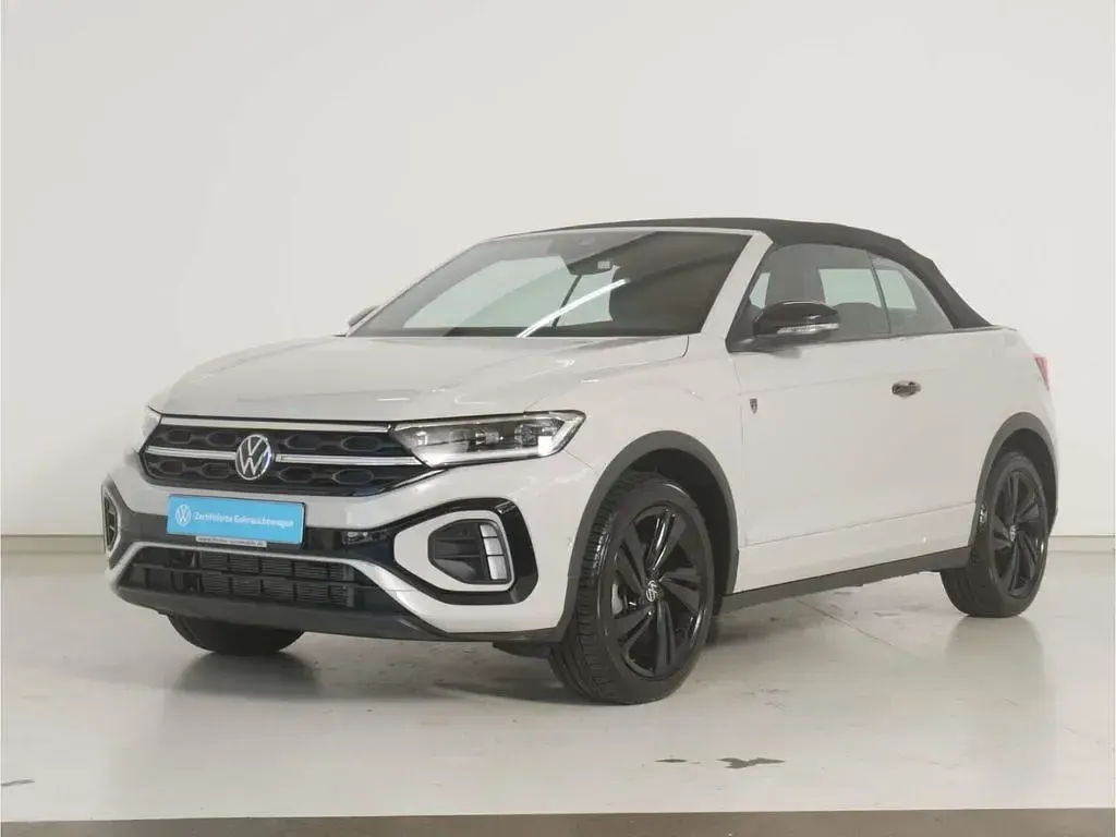 Gebraucht VW T-Roc Cabriolet Karmann 150 PS (110 kW) 2025 Ascotgrau / dach deep black pe Cabrio