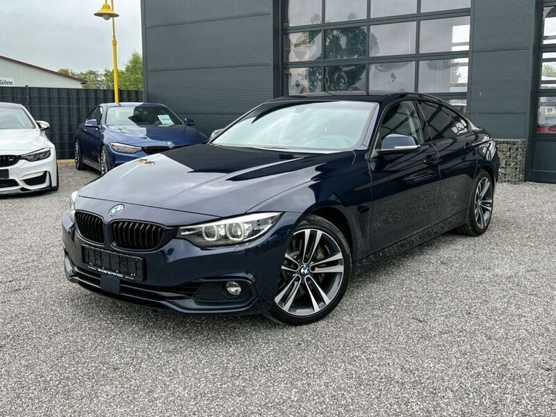 Blau Gebraucht 2020 BMW 440 Sport Line Coupé | 27.900 € - Bild 1/4