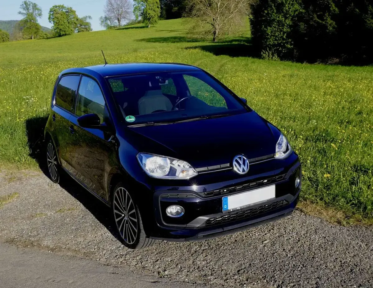 Gebraucht VW up! Sound 90 PS (66 kW) 2017 Schwarz Kleinwagen
