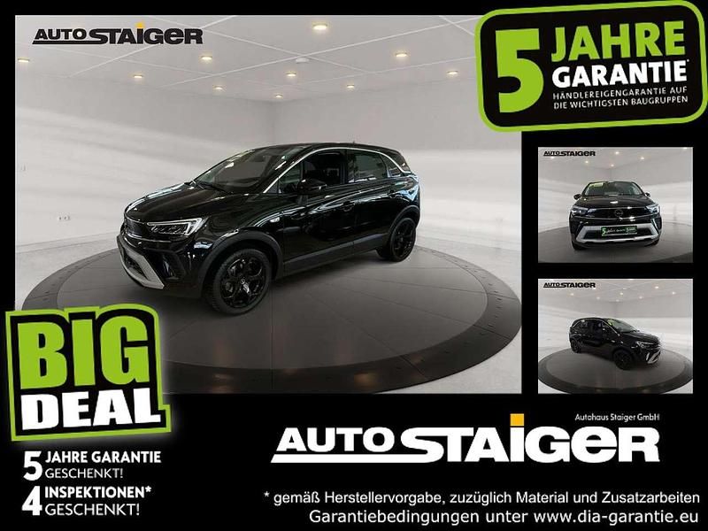 Schwarz perla nera Gebraucht 2024 Opel Crossland Elegance SUV | 17.399 € (Fairer Preis) - Bild 1/4
