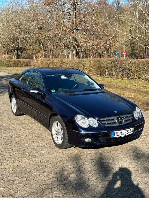 Blau Gebraucht 2006 Mercedes CLK200 Elegance Coupé | 10.000 € (Fairer Preis) - Bild 1/4