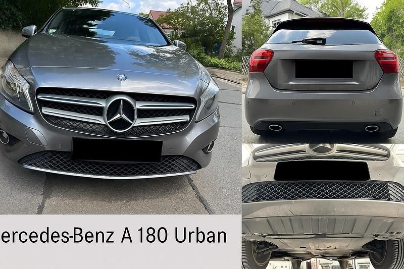 Grau Gebraucht 2014 Mercedes A180 Urban Limousine | 7.500 € (Superpreis) - Bild 1/4
