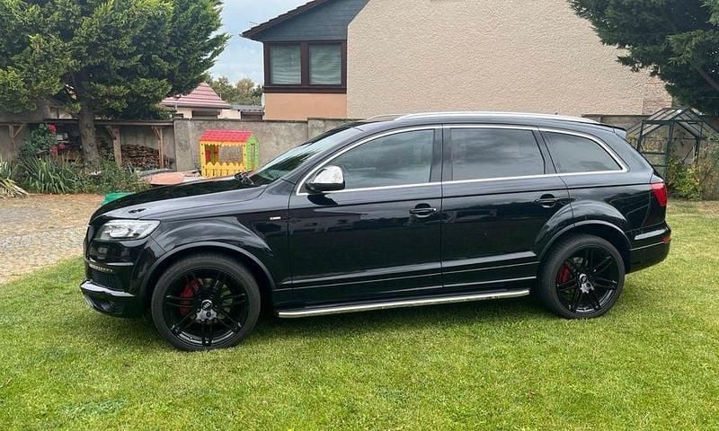 Schwarz Gebraucht 2013 Audi Q7 S-Line SUV | 14.990 € (Superpreis) - Bild 1/4