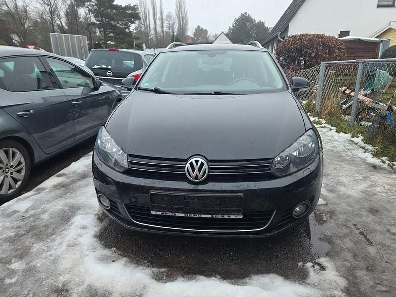 Schwarz Gebraucht 2012 VW Golf VI Style Kleinwagen | 3.900 € (Superpreis) - Bild 1/4