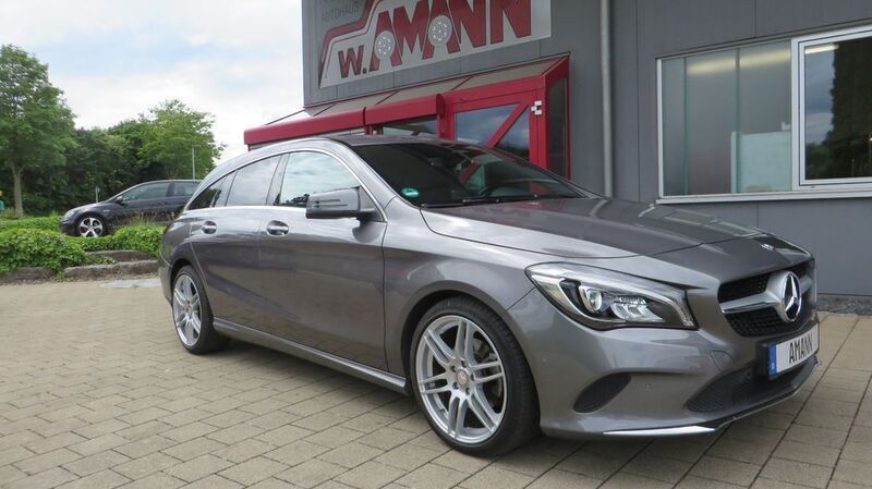 Mountaingrau met. Gebraucht 2016 Mercedes CLA180 Shooting Brake Kombi | 17.990 € (Fairer Preis) - Bild 1/4
