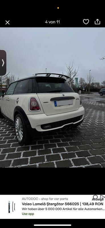 Gebraucht Mini John Cooper Works 220 PS (161 kW) 2007 Beige Kleinwagen