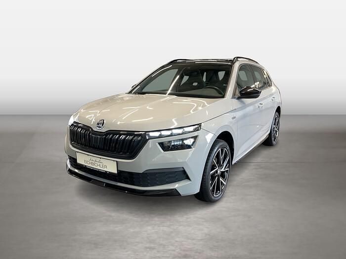 Stahl grau Gebraucht 2021 Skoda Kamiq Monte Carlo SUV | 21.959 € (Fairer Preis) - Bild 1/4