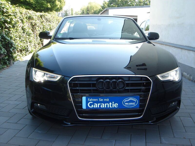 Schwarz Gebraucht 2013 Audi A5 Cabriolet S-Line Cabrio | 19.980 € (Etwas zu teuer) - Bild 1/4