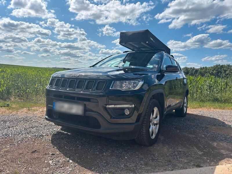 Schwarz Gebraucht 2019 Jeep Compass SUV | 16.999 € (Superpreis) - Bild 1/4