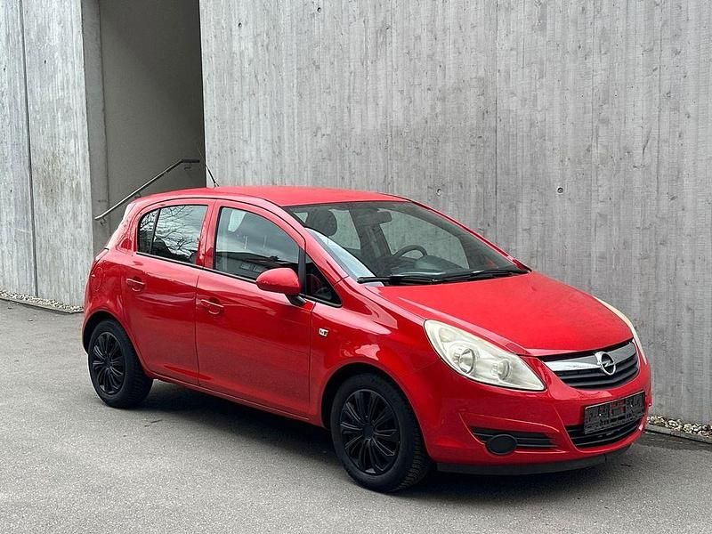 Gebraucht Opel Corsa Edition 80 PS (58 kW) 2009 Rot Kleinwagen