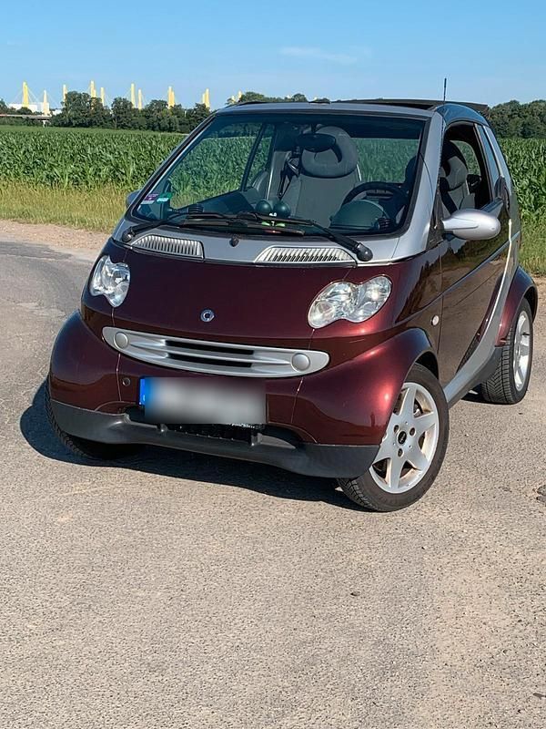 Silber Gebraucht 2007 Smart ForTwo Cabrio Cabrio | 1.950 € - Bild 1/4