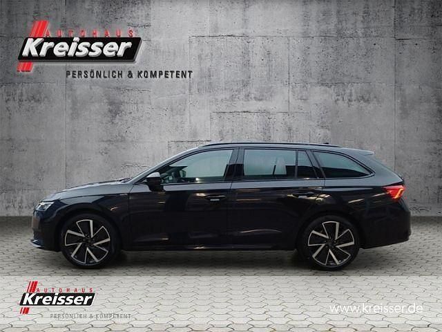 Gebraucht Skoda Octavia SportLine 150 PS (110 kW) 2024 Schwarz (black magic perleffekt) Kombi