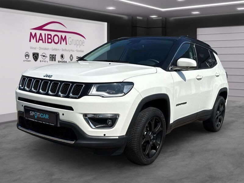 White clear coat Gebraucht 2020 Jeep Compass Limited SUV | 21.990 € (Guter Preis) - Bild 1/4