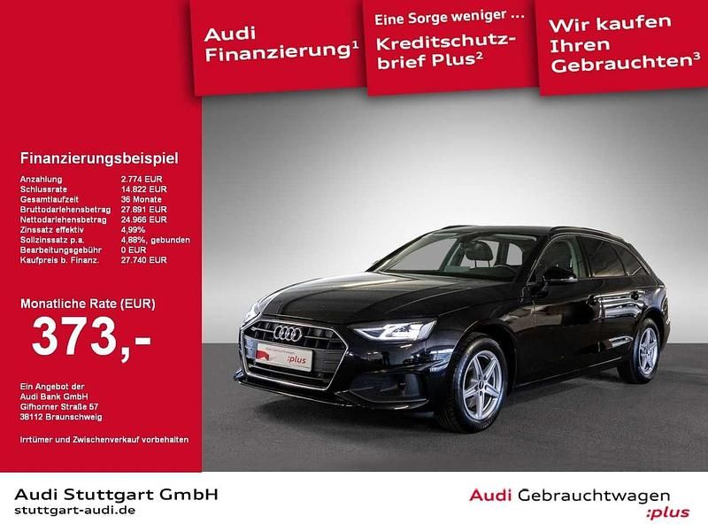 Brillantschwarz Gebraucht 2022 Audi A4 Kombi | 27.740 € (Guter Preis) - Bild 1/2