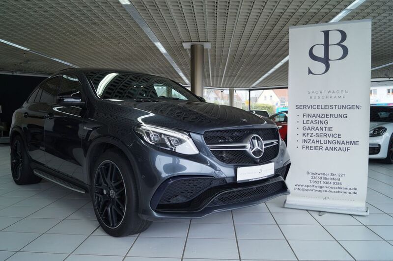 Tenoritgrau metalliclack Gebraucht 2016 Mercedes GLE63 AMG AMG Coupé | 44.900 € (Fairer Preis) - Bild 1/4