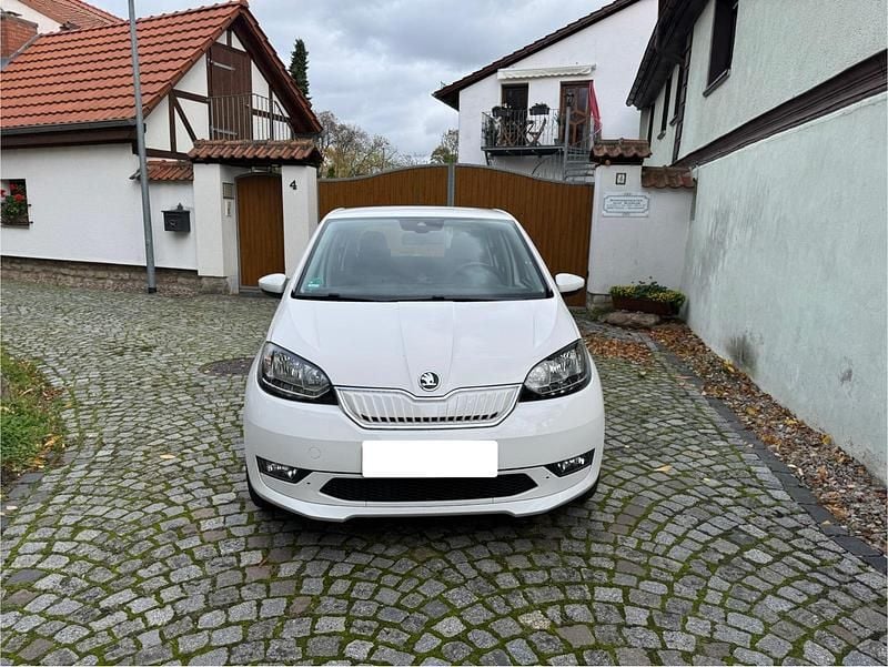 Gebraucht Skoda Citigo-e IV 61 kW (83 PS) 2020 Weiß Kleinwagen