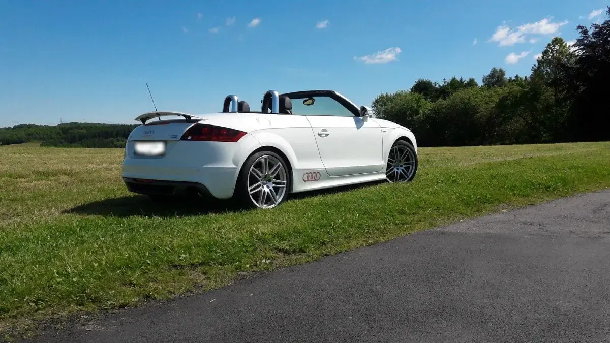 Gebraucht Audi TT Roadster Sport 211 PS (155 kW) 2013 Weiß Cabrio