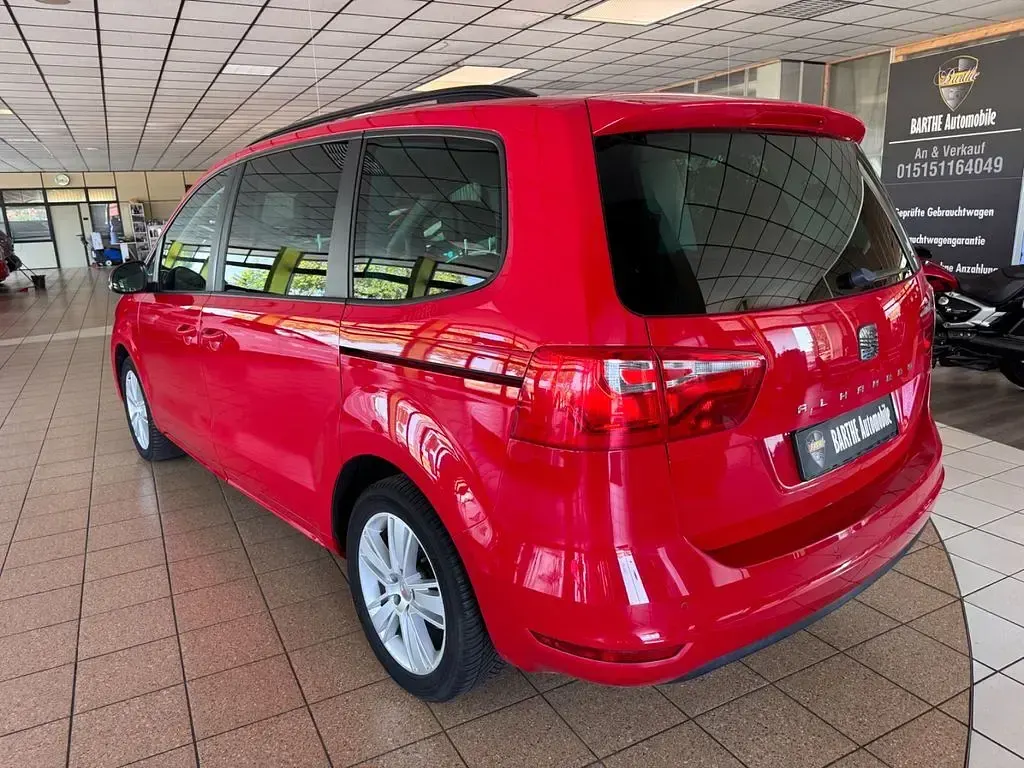 Gebraucht Seat Alhambra Style 140 PS (102 kW) 2014 Rot Van / Kleinbus