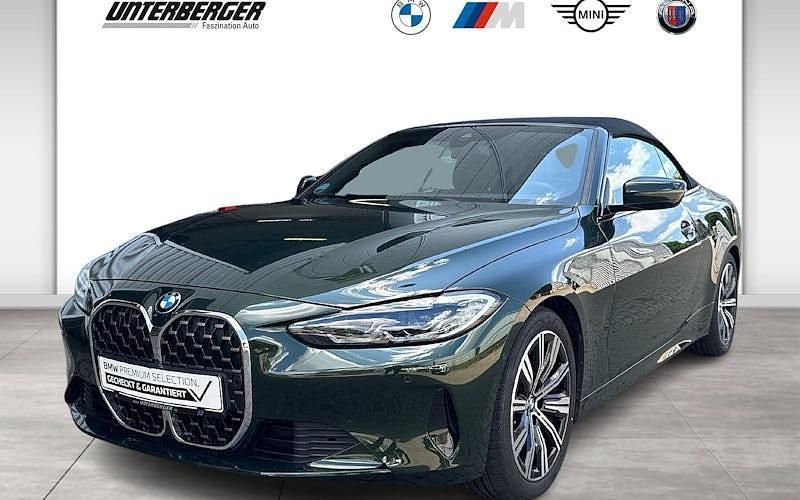 Grün Gebraucht 2023 BMW 420 Efficient Dynamics Cabrio | 42.990 € (Guter Preis) - Bild 1/4