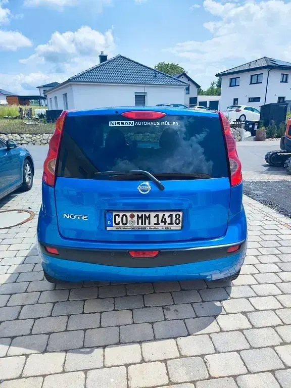 Gebraucht Nissan Note Acenta 110 PS (80 kW) 2006 Blau Kleinwagen