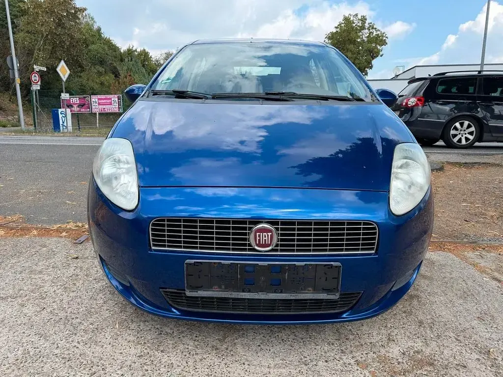 Gebraucht Fiat Grande Punto Dynamic 77 PS (56 kW) 2007 Blau Kleinwagen