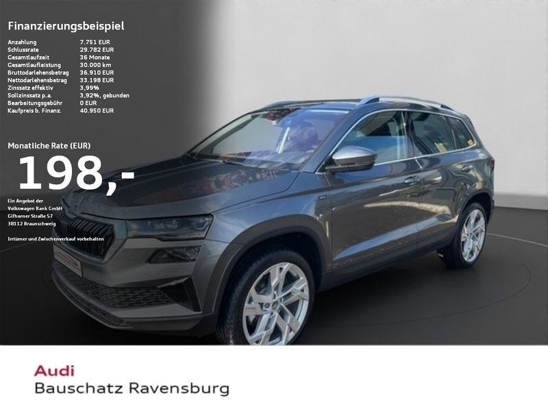 Grau Gebraucht 2022 Skoda Karoq Drive SUV | 40.950 € - Bild 1/4