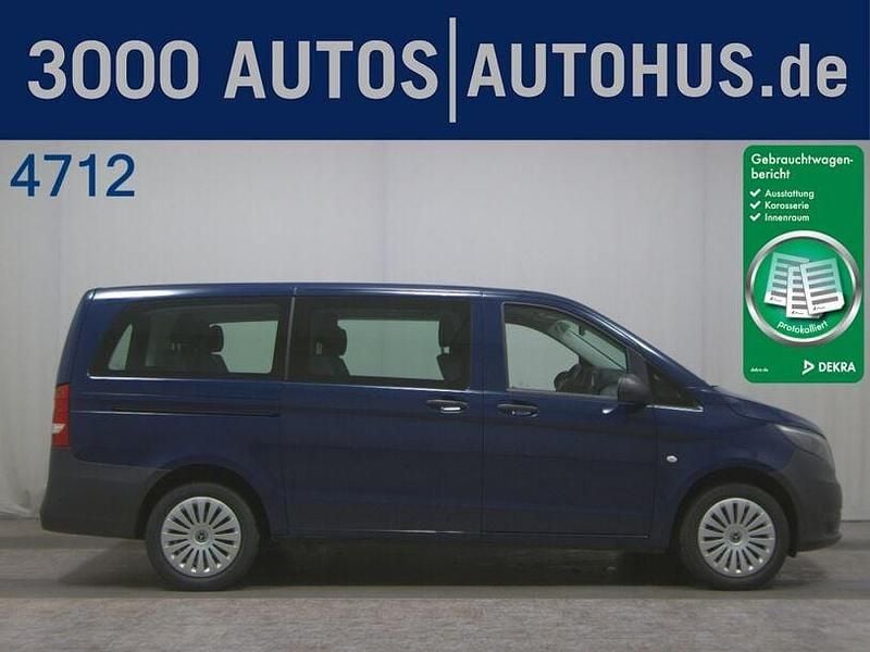 Blau Gebraucht 2021 Mercedes Vito Van / Kleinbus | 27.480 € (Superpreis) - Bild 1/4