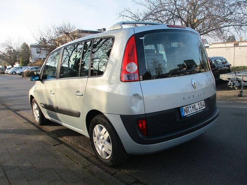 Gebraucht Renault Espace Expression 136 PS (100 kW) 2003 Silber Van / Kleinbus