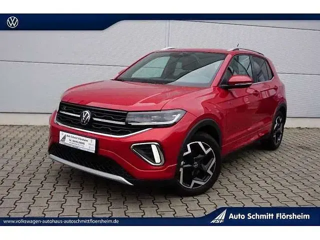 Gebraucht VW T-Cross R-line 116 PS (85 kW) 2025 Kings red metallic SUV