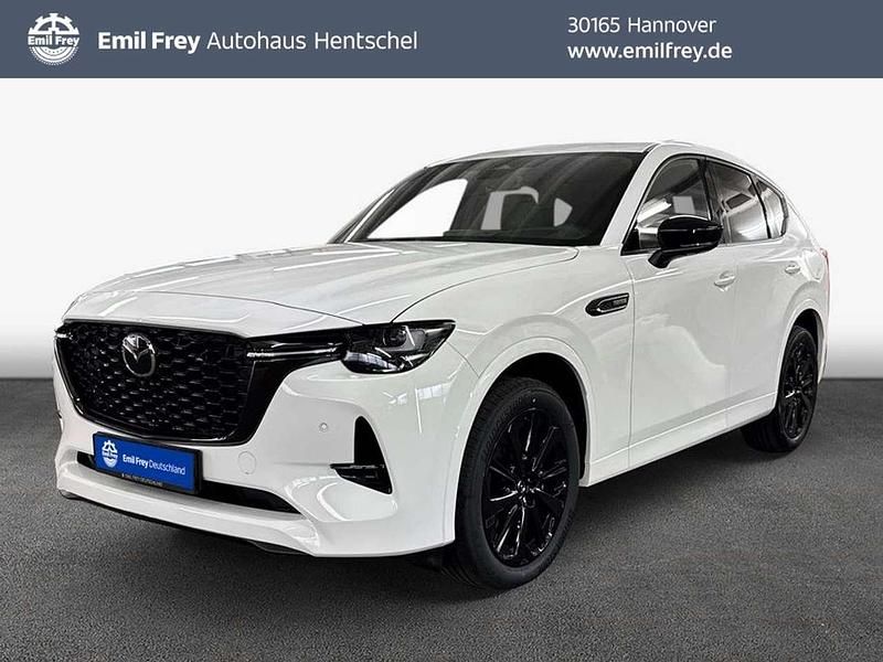 Weiss Gebraucht 2025 Mazda CX-60 Homura-Line SUV | 59.329 € - Bild 1/4