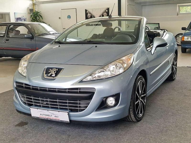 Bleu inari Gebraucht 2009 Peugeot 207 CC Premium Cabrio | 3.350 € (Etwas zu teuer) - Bild 1/4