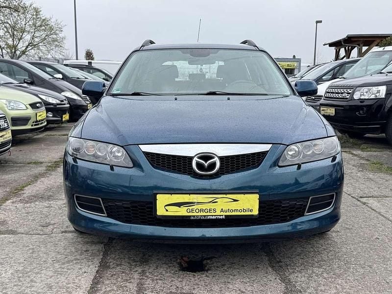 Gebraucht Mazda 6 Exclusive 147 PS (108 kW) 2007 Blau Kombi